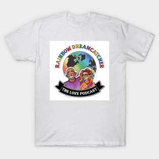 Rainbow Dreamcatcher The Love Podcast Logo T-Shirt